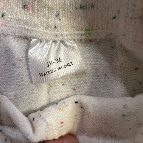 Cozy Knit Tights Blue and Cream - set of 2 - Picture 3 of 4